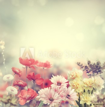 Bild på Colorful Flowers